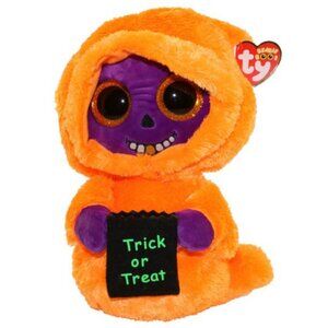 Ty Large Beanie Boos Halloween Plush Skelton the Ghost 9" (23cm) New w/Tag